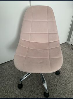 Pink Vanity Chair 