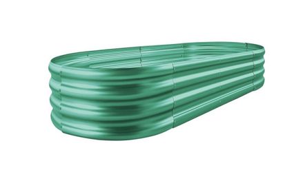 4X2 Ft Land Guard Galvanized Raised Garden Bed R(67)