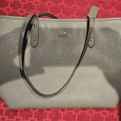 Coach City Tote Gray