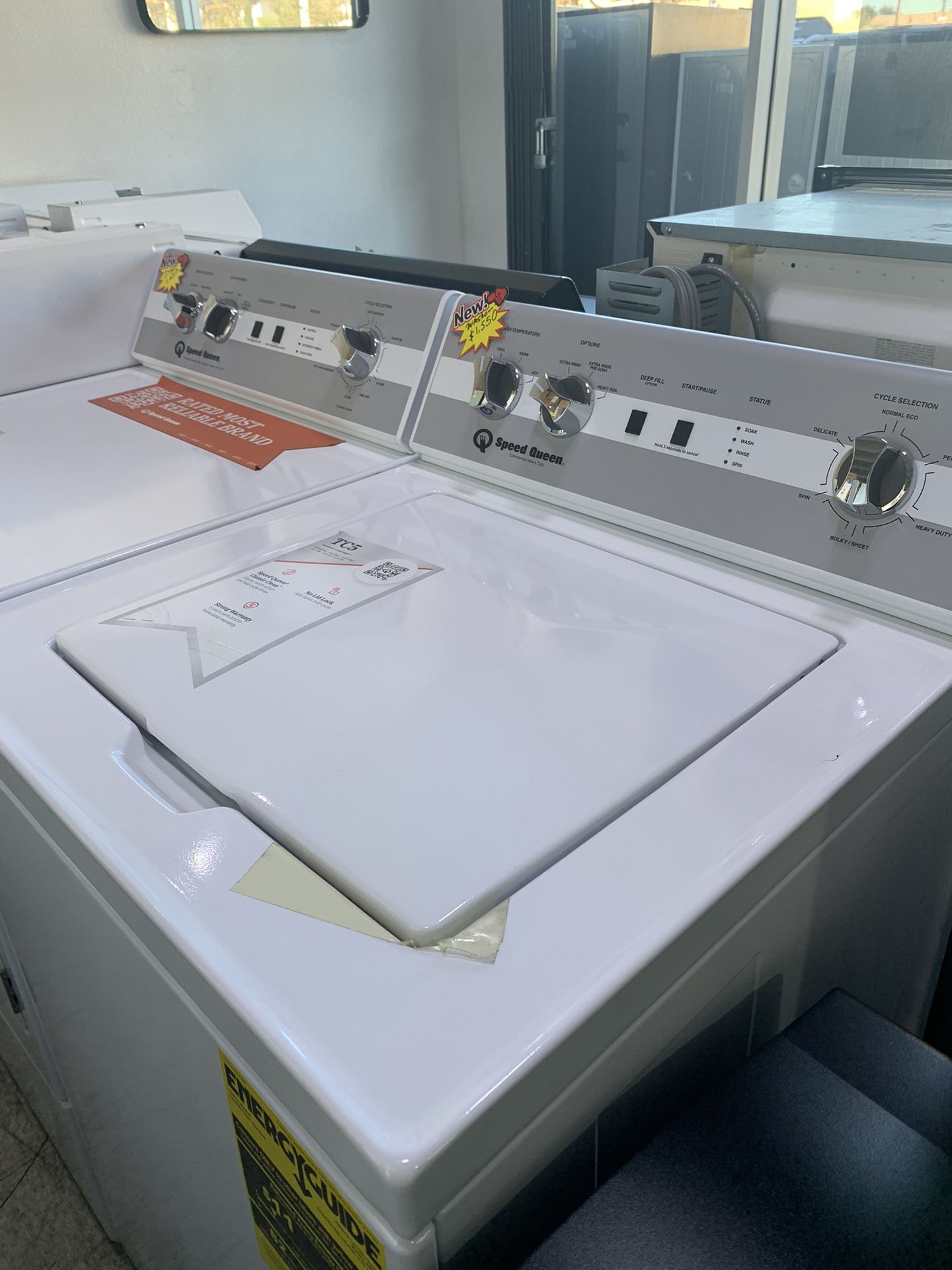 Washer Heavy Duty- Built Better to Last Longer Great Deal!