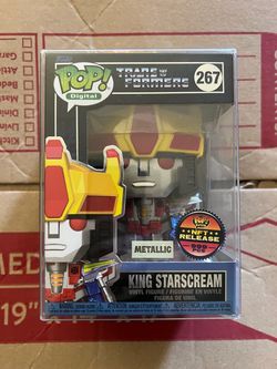 Funko Pop Digital Transformers King Starscream #267 Metallic