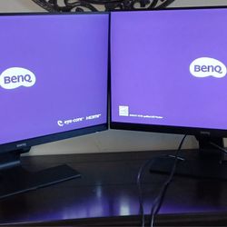 BENQ Dual Monitors