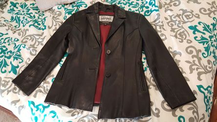 Ladies leather jacket