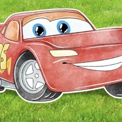 Lightning, McQueen prop Disney cars