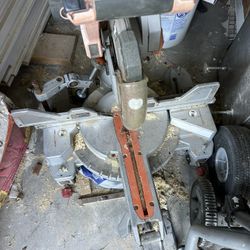 12” Ridgid Slide Saw 