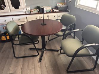 Table And 3 Chairs