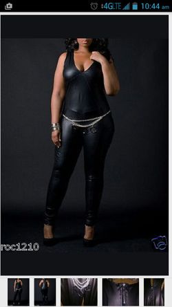 "Rocawear" black outlaw bodysuit/catsuit