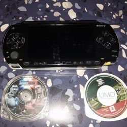 PSP + 2 Games + Car Charger