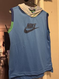 Nike Sleeveless Jersey Hoodie