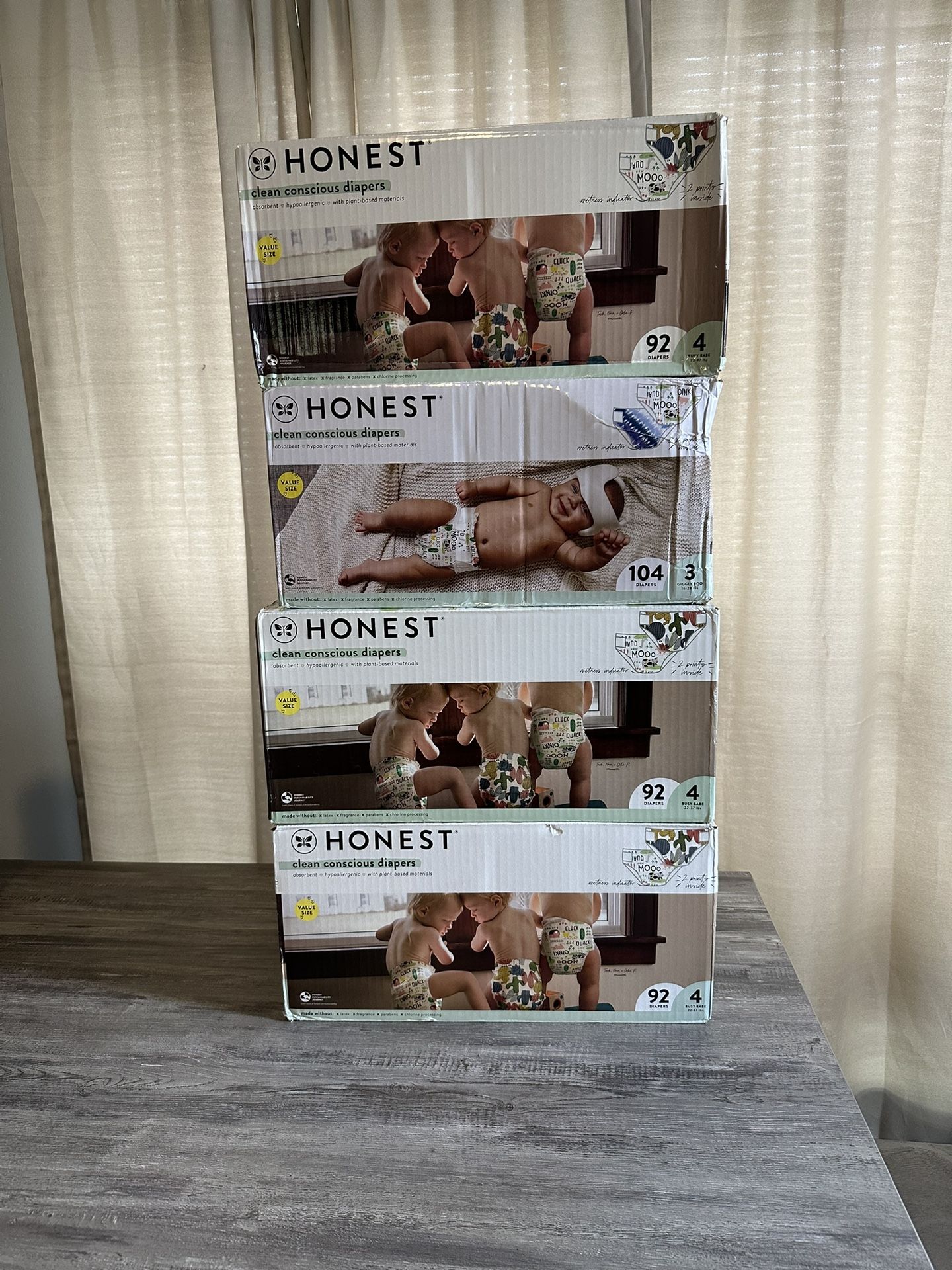 Honest Diapers Size 3 And 4