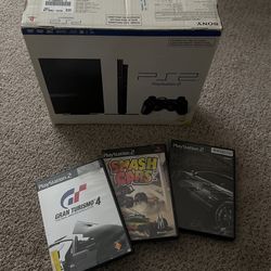Sony PlayStation 2 With Games