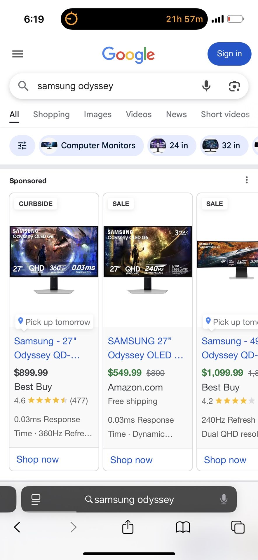 Samsung Monitor 