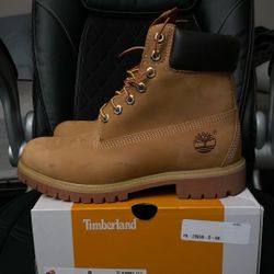 TIMBERLAND 6 INCH WHEAT NUBUCK “ Waterproof “