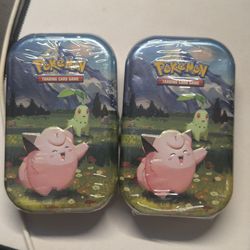 2x Clefairy Mini Tins