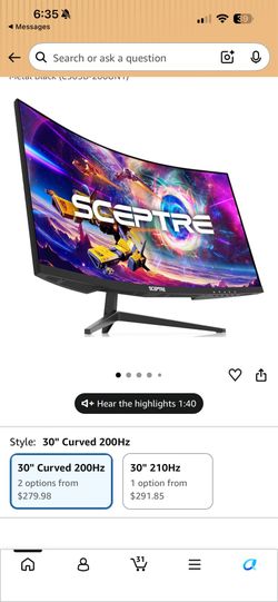 Sceptre Computer Monitor