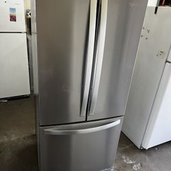 Whirlpool 30”wide French Style Stainless Steel Refrigerator 