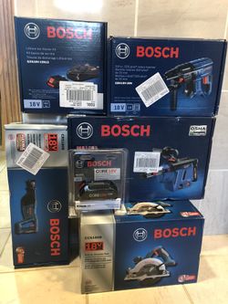Brandnew Bosch cordless power tool system
