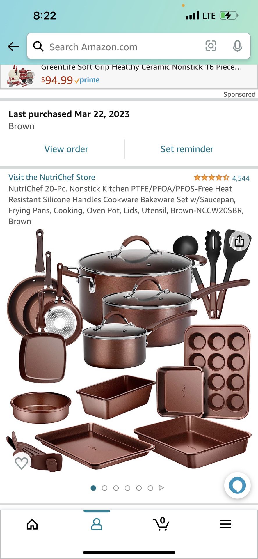 Brand New 20pc Pots, Pans And Bakeware Set 