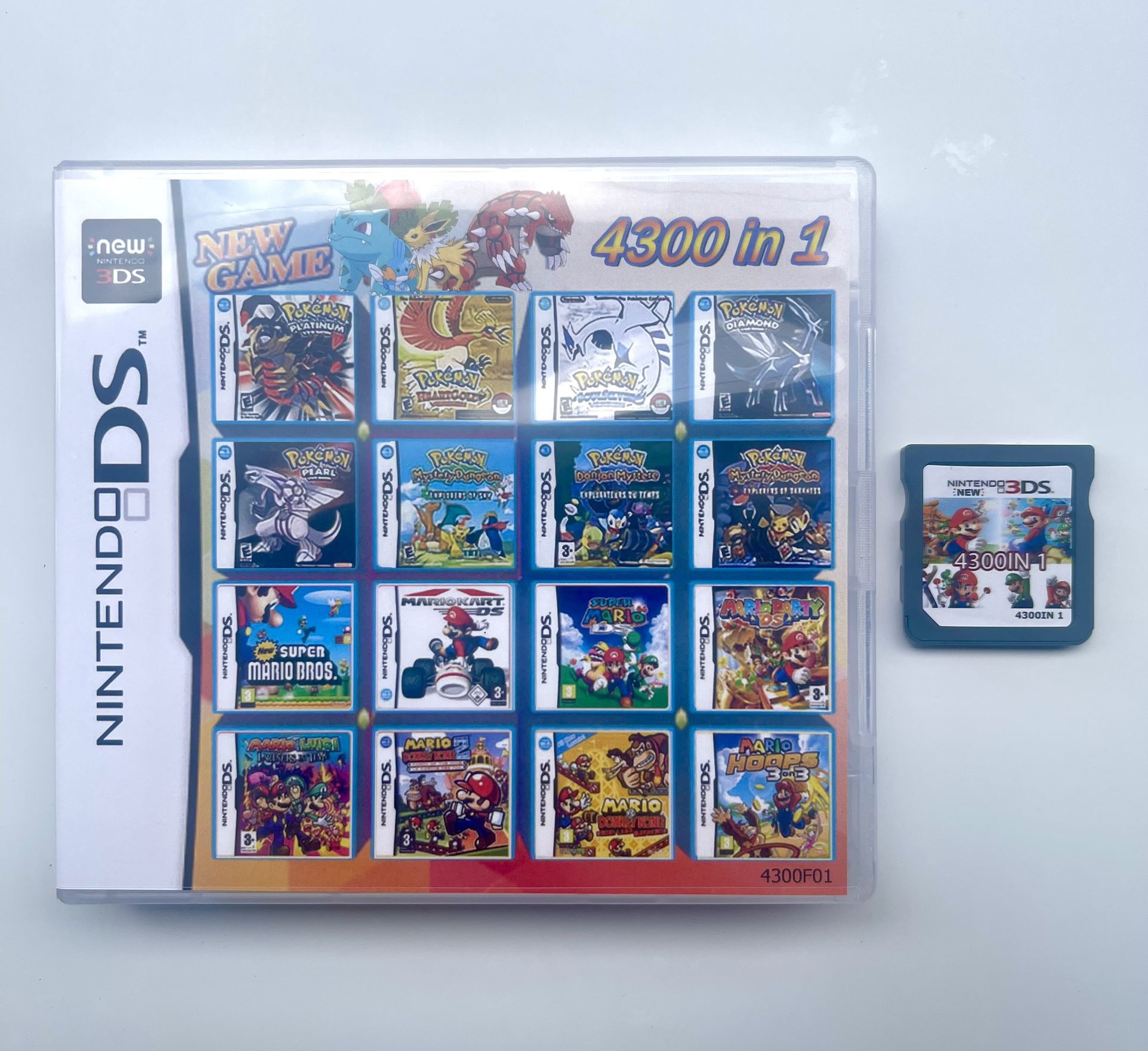 4300 In 1 Nintendo DS Game DS Multi Game Card