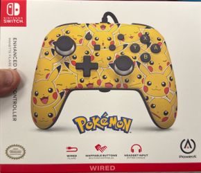 Pokemon Nintendo switch wired controller