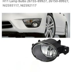 Left Fog Light Clear Glass Lens Replacement for Nissan Sentra Maxima Altima Rogue & Infiniti M35 M45 G37 JX35 QX60
New $20