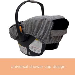 Orzbow Winter Car Seat Cover for Babies, Waterproof Carseat Canopy Cover with Peep Window of Breathable Mesh, Warm and Cozy Baby Car Seat & Carrier Co