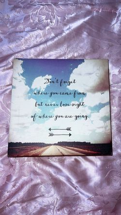 Inspirational Quote Canvas Wall Art