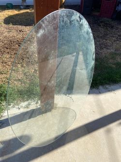 Glass table top