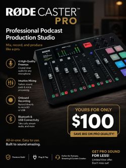 Studio equipment