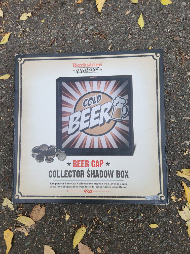 Cold Beer Collector Shadow BOX
