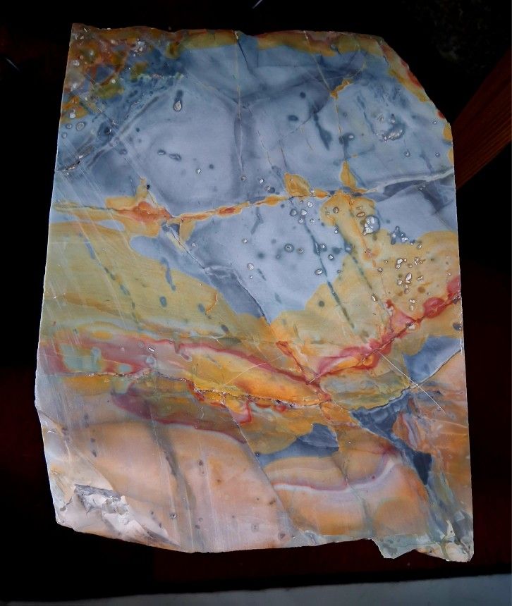 Very Rare 53.7 Lbs Nevada Crayola Jasper
