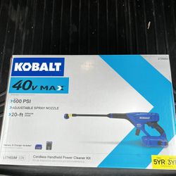 Kobalt 40V Pressure Washer Power Cleaner kit