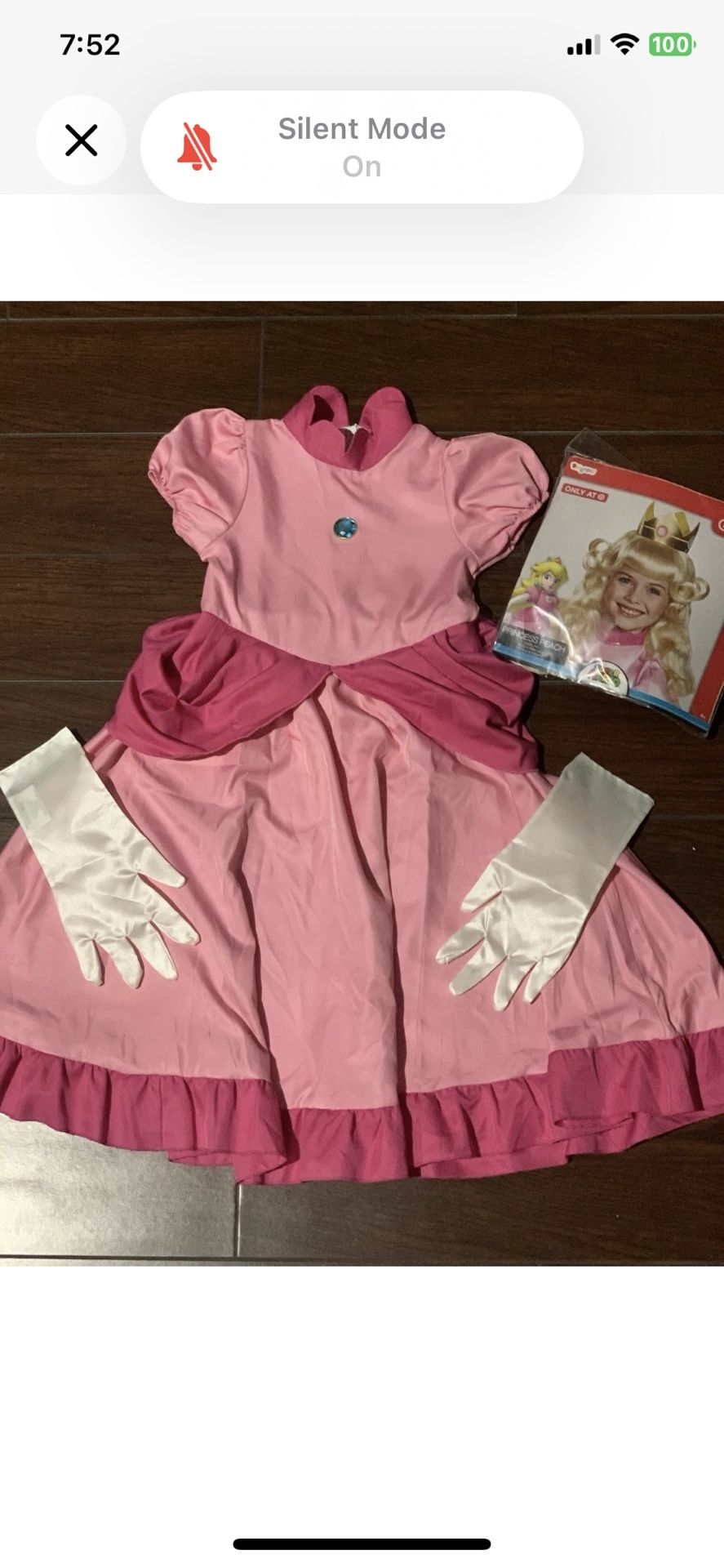 Princess Peach Halloween Costume