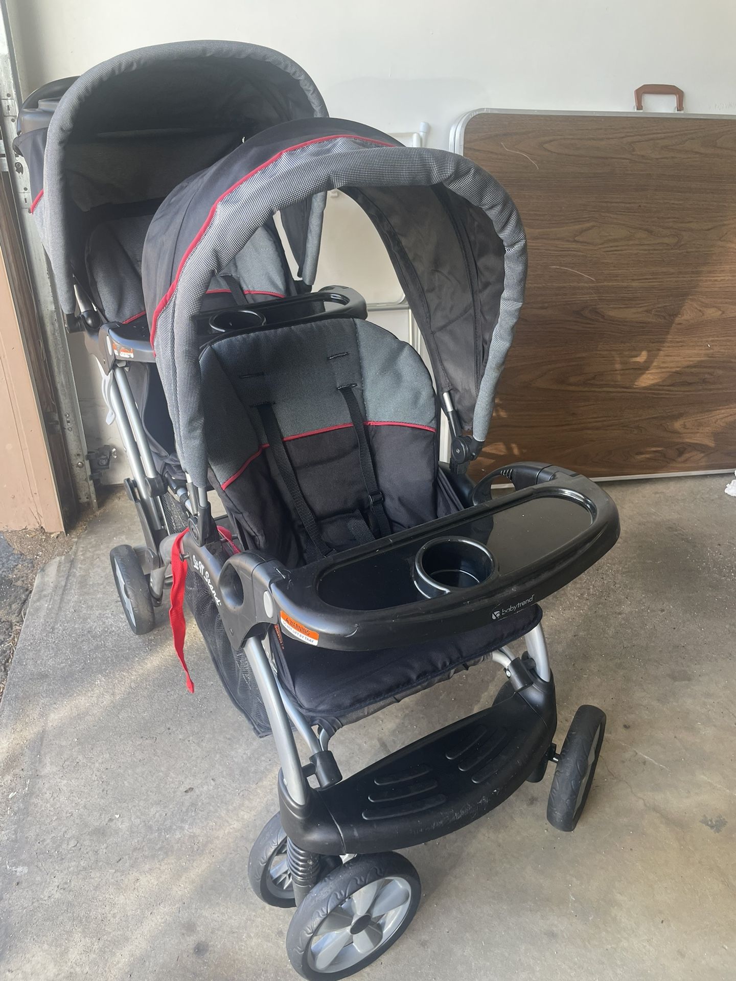 Double Stroller Like New