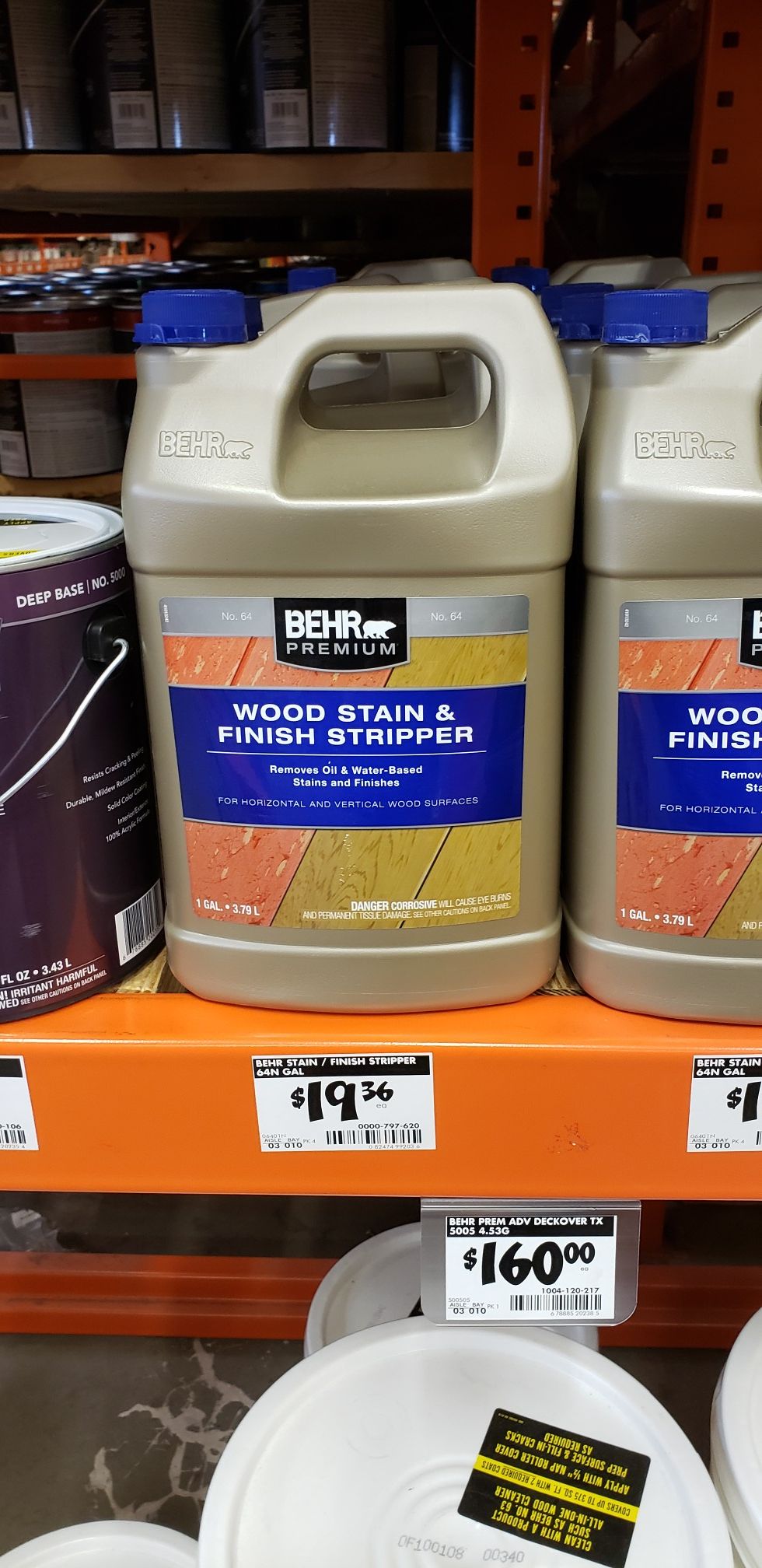 Behr wood stain and finish stripper for Sale in Algonquin, IL OfferUp