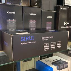 Sirui Nightwalker Series 3 T1.2 Cine Lens Kit