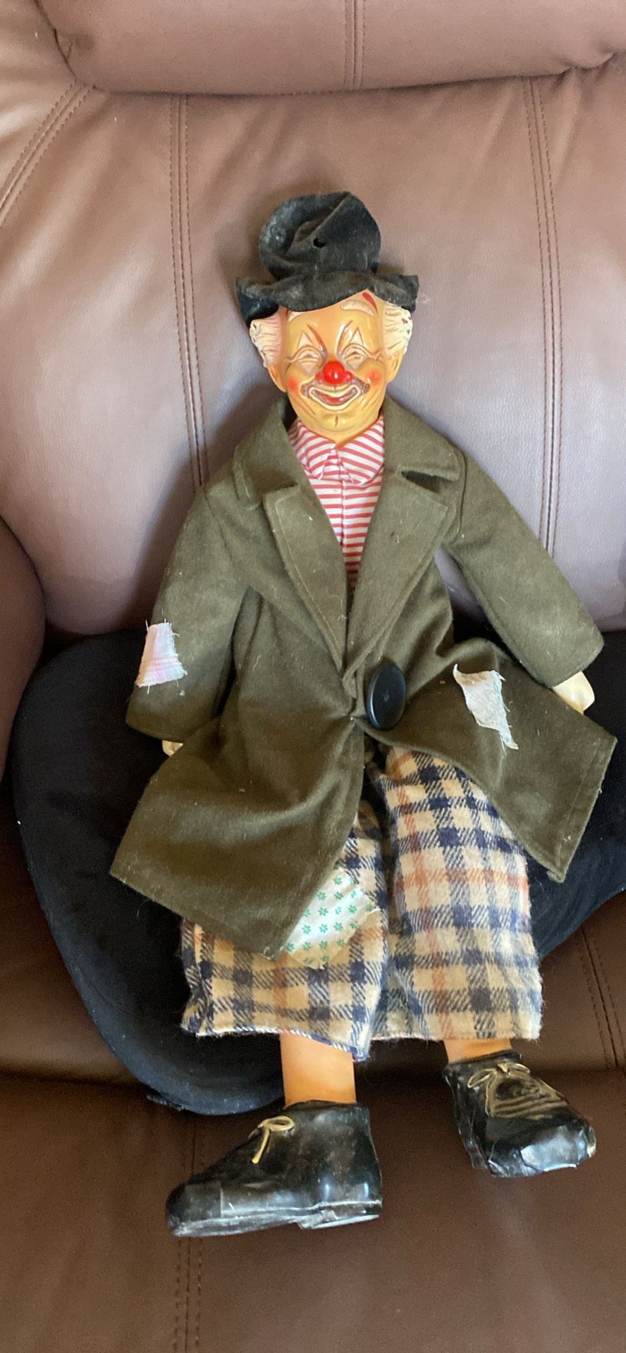 Vintage Clown With Wind Up Music