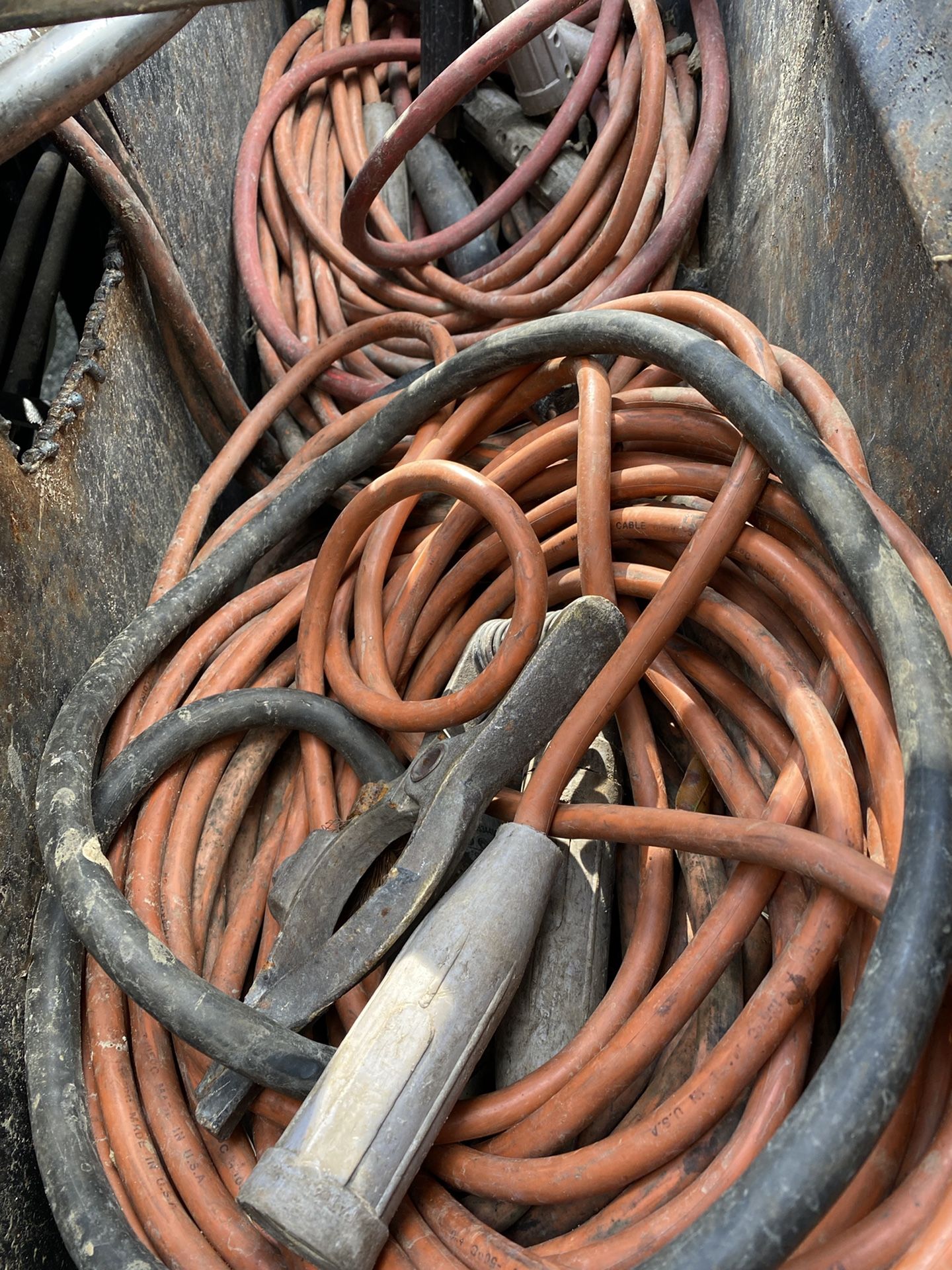 hoosier pole , welding leads