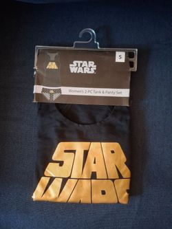 New Star Wars 2PC Tank & Panty Set - Small