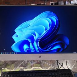 HP 24-DF1250 23.8" AIO - Intel Core i3-1115G4, 8GB RAM, 512GB SSD, Windows 11, Screen Imperfection