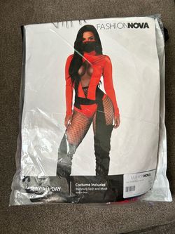 Fashion Nova Slay All Day Ninja Costume