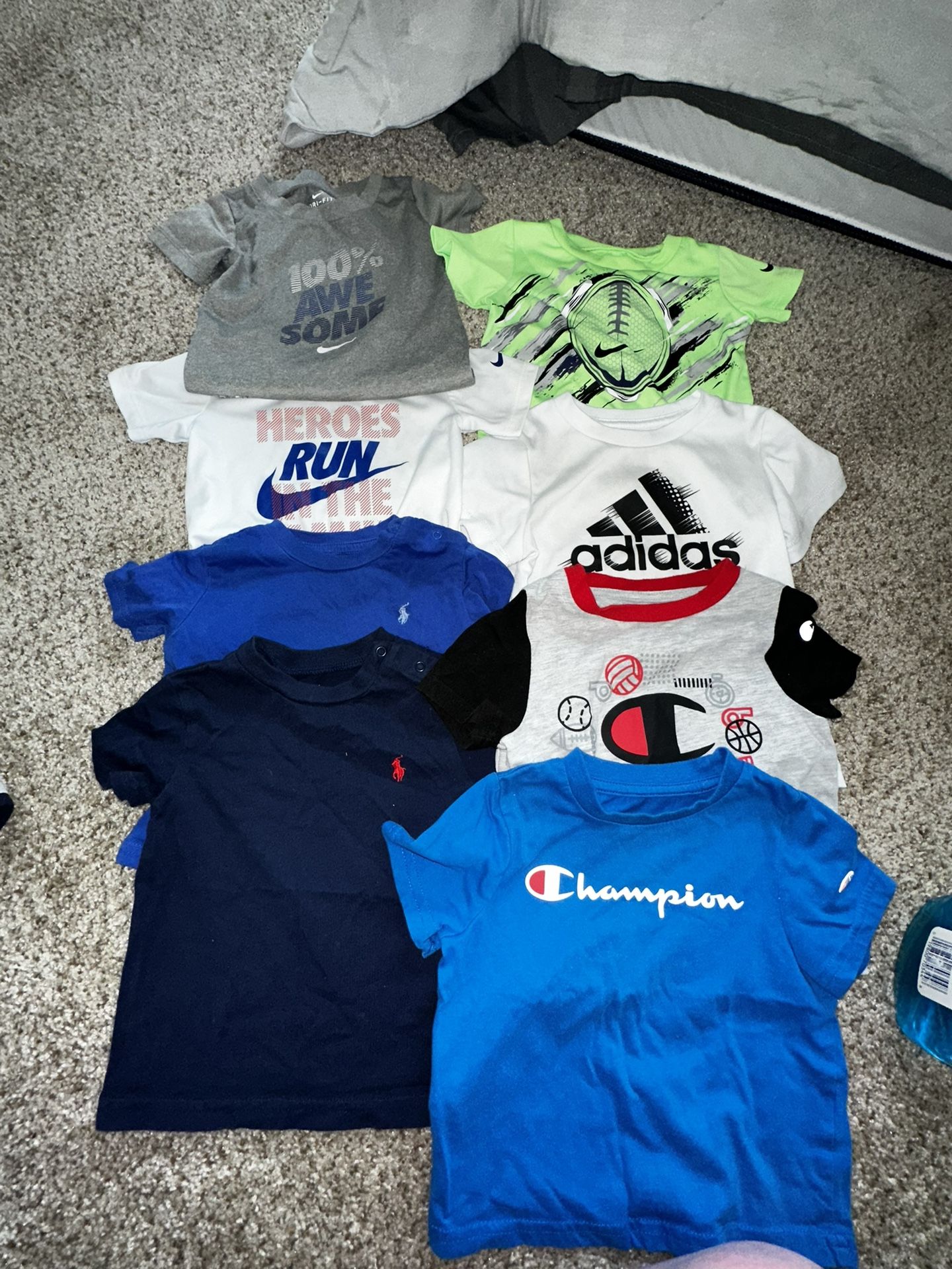 Bulk Of Nike, Polo, Adidas, & Champion 12-18month Cloths! 