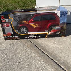 Vintage PT Cruiser remote Control Toy car 