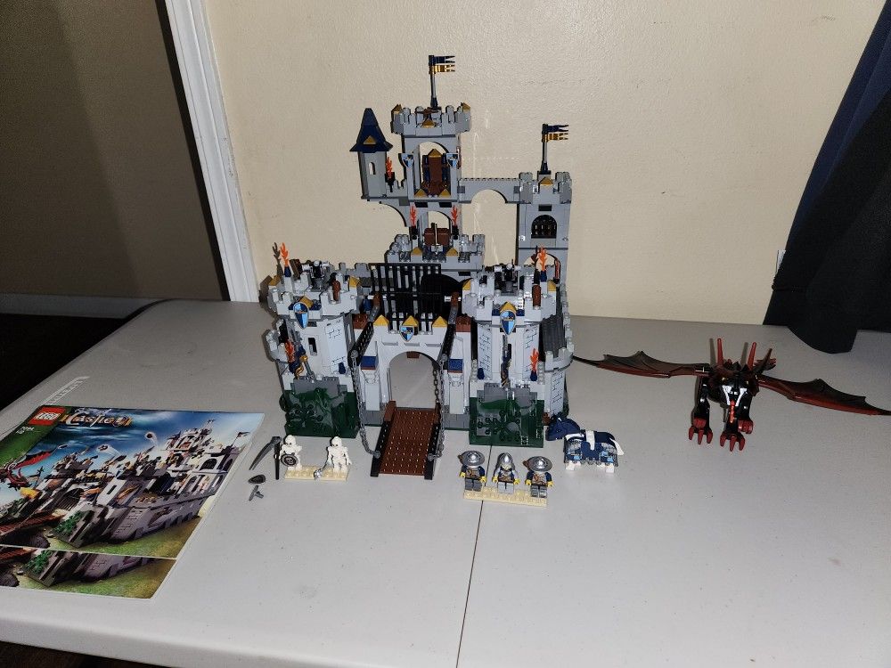 LEGO Castle: King's Castle Siege 7094 Set W/ Instructions No Box