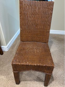 Rattan chairs set of 2