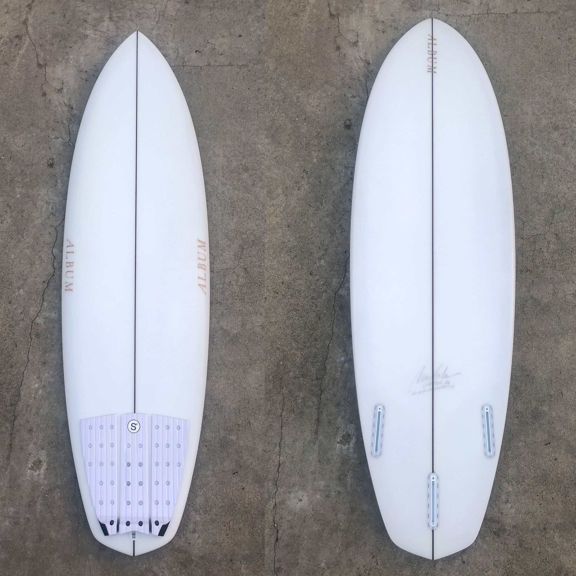 SURFBOARD FOR SALE: 6'0 Album "LIGHTBENDER DIAMOND" Model Surfboard