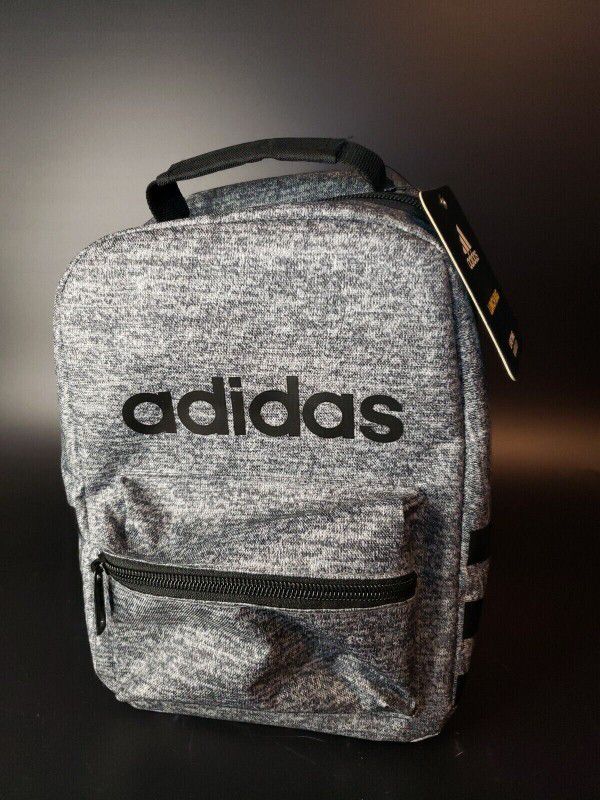 ADIDAS SANTIAGO LUNCH KIT Lunch Bag Cooler Onix Jersey/Black/White - One Size