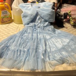 Girls Blue Dress