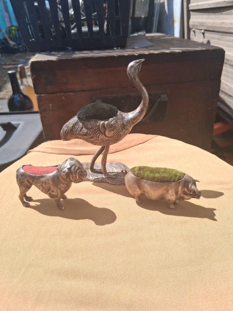 Antique Eduardian Silver Animal Pin Ciushins