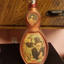 VINTAGE "AU CAFE" JIM BEAM DECANTER  BY MANET